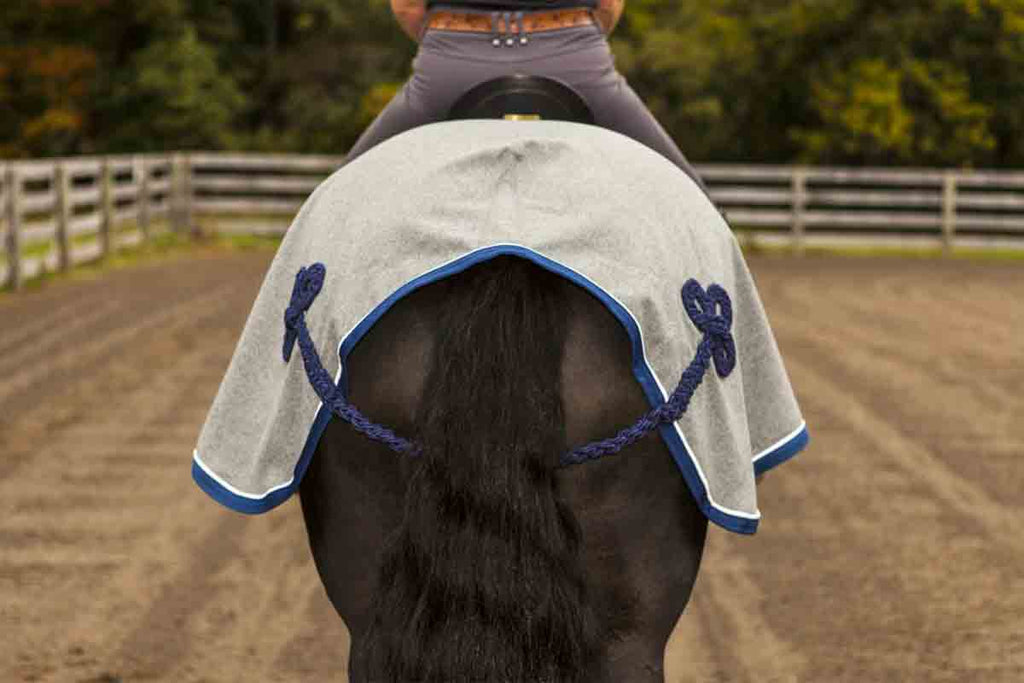 Horse Blanket Triple Crown quarter sheet wool traditional style